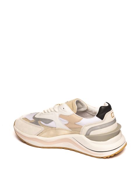 Sneaker fuga bianco/rosa D.A.T.E. | FUGA DCOLORED-WHT/PNK